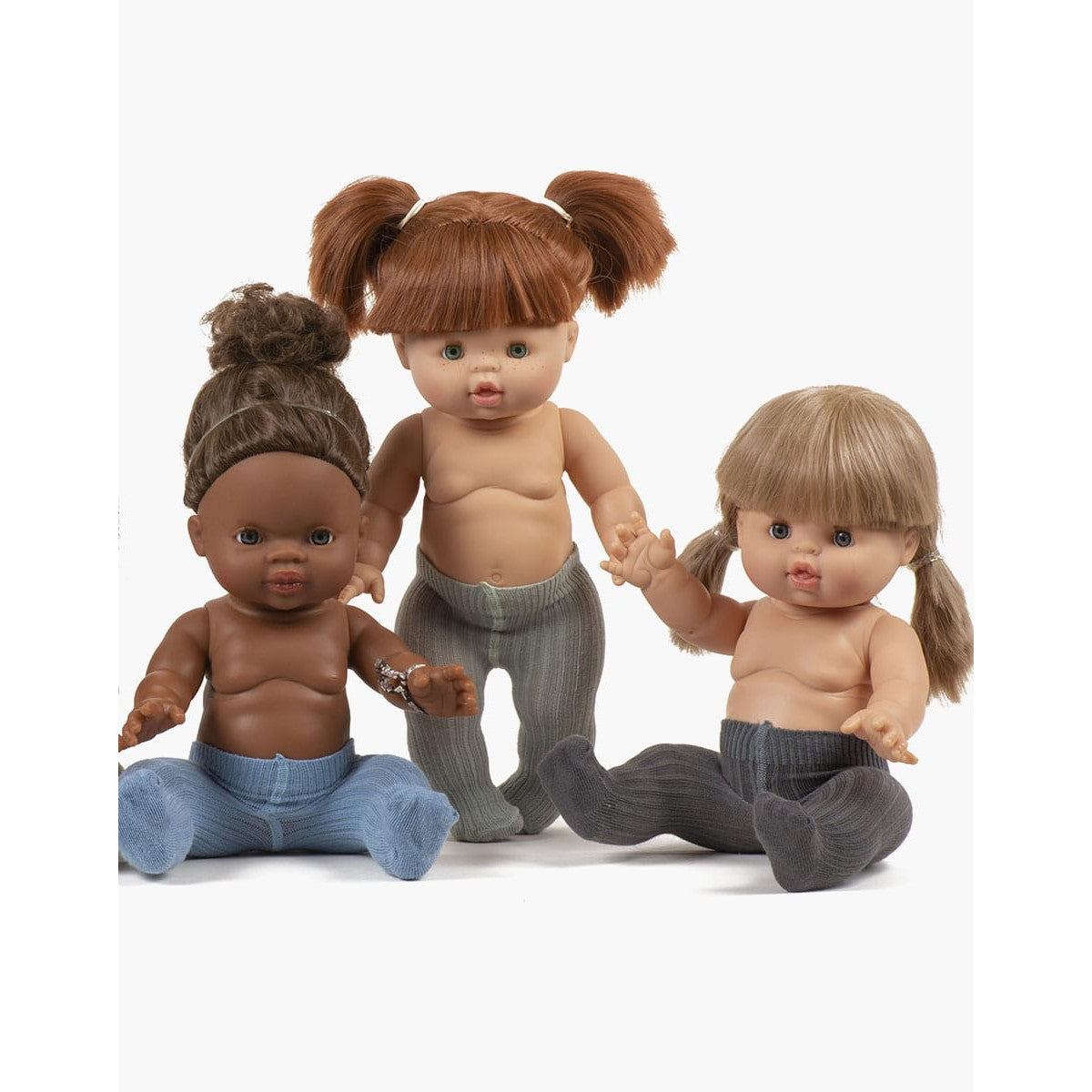 Minikane gordis pack of 2 tights in azure and sage – Dilly Dally Kids