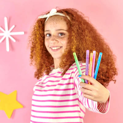 Ooly switch-eroo sparkle glittery colour changing markers – Dilly