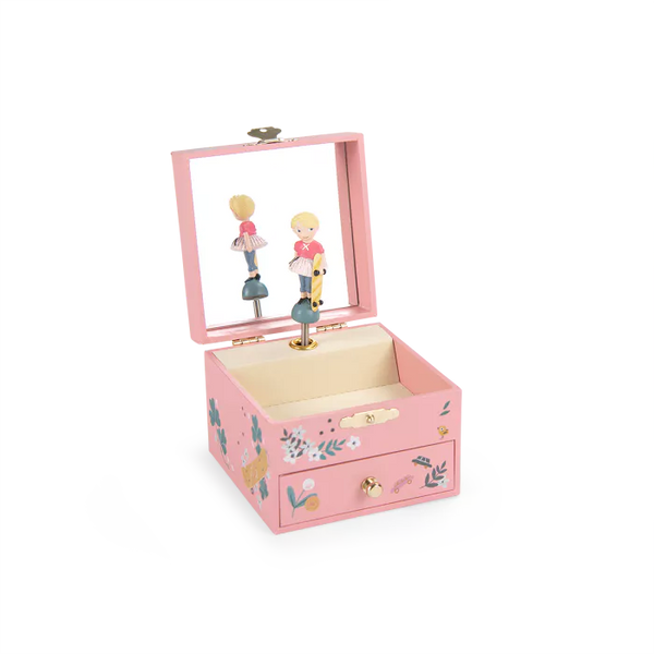 Parisiennes dark pink musical jewellery box – Dilly Dally Kids