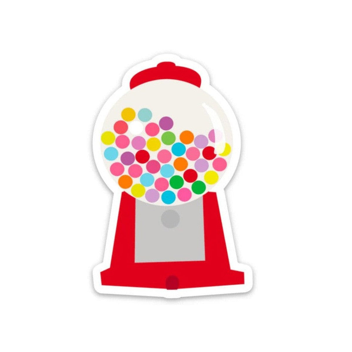 gum ball machine vinyl sticker – Dilly Dally Kids