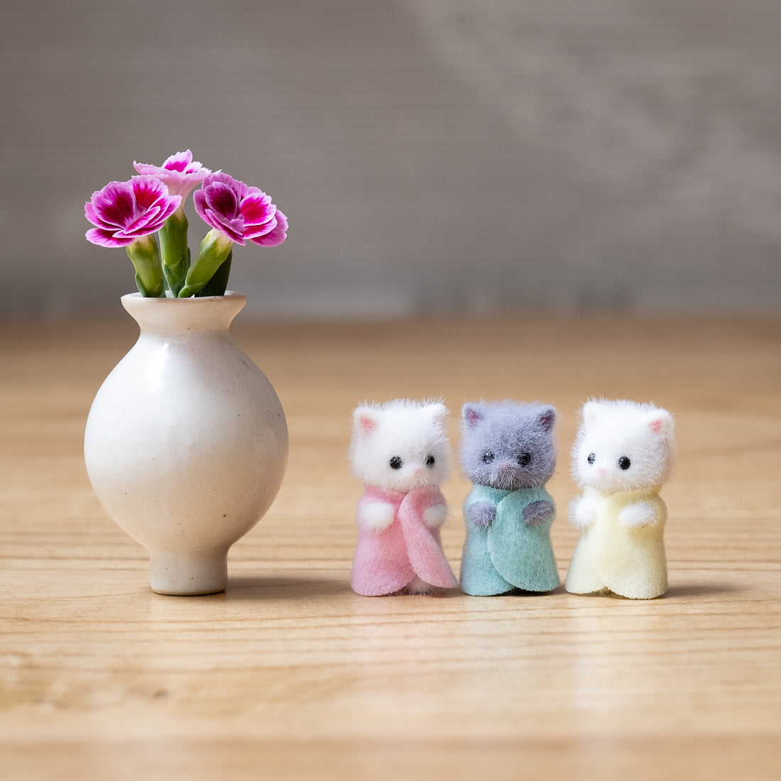 Grey Calico Critters Kittens Calico Critters Cat On Sale