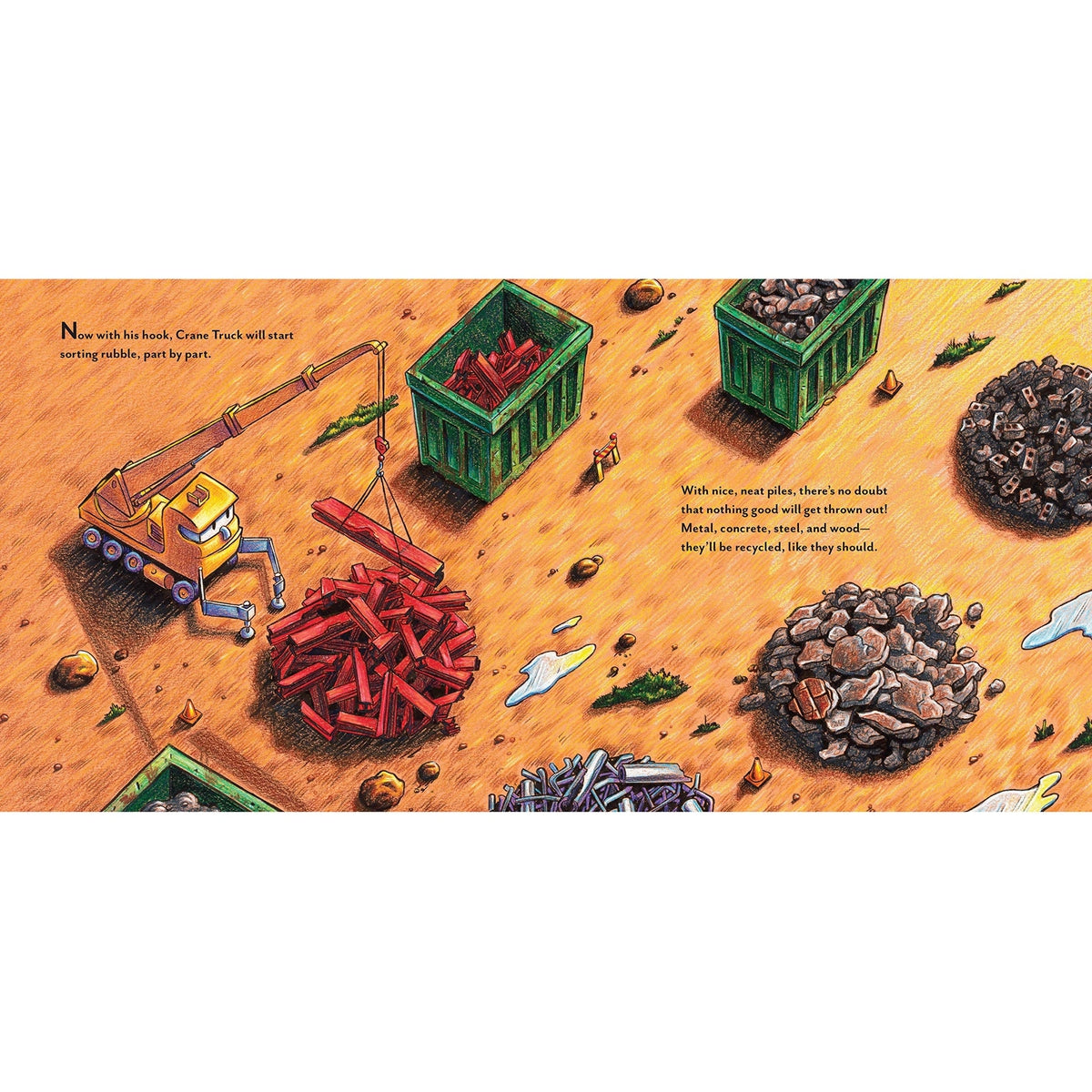 construction site mission demolition! Dilly Dally Kids