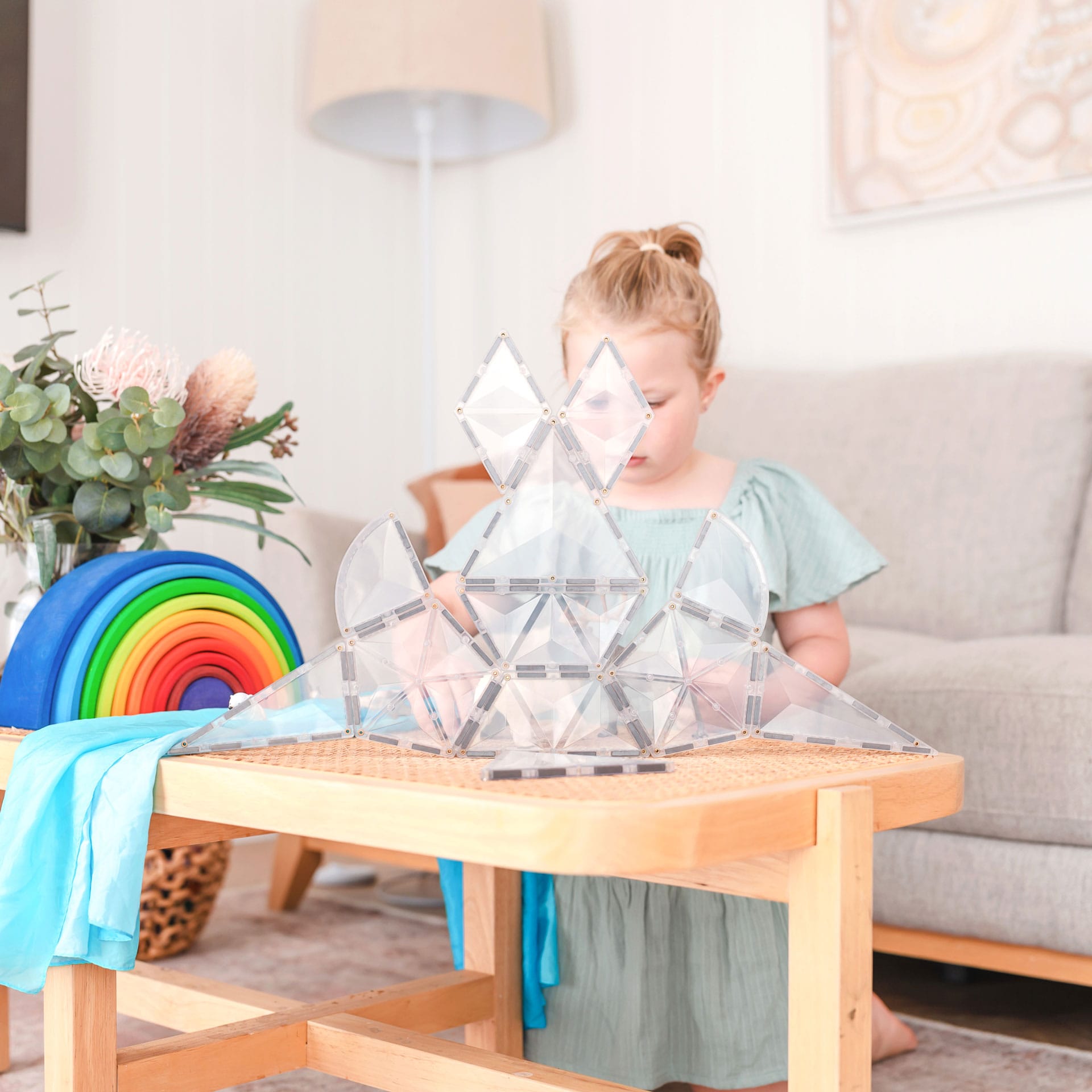 Connetix clear shape expansion pack 24 piece – Dilly Dally Kids