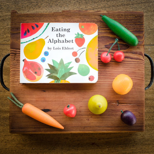 eating the alphabet board book – Dilly Dally Kids