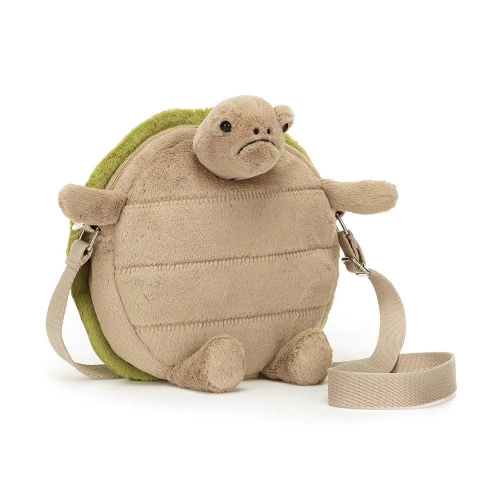  Timmy Turtle Bag ぬいぐるみバッグ　亀　カメ Jellycat timmy turtle bag – Dilly Dally Kids
