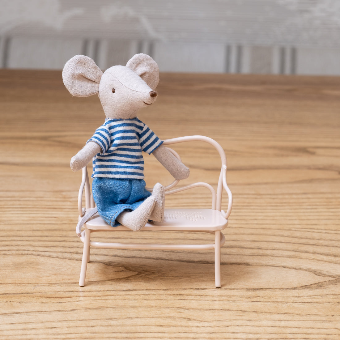 Maileg mouse café set big - pale pink – Dilly Dally Kids