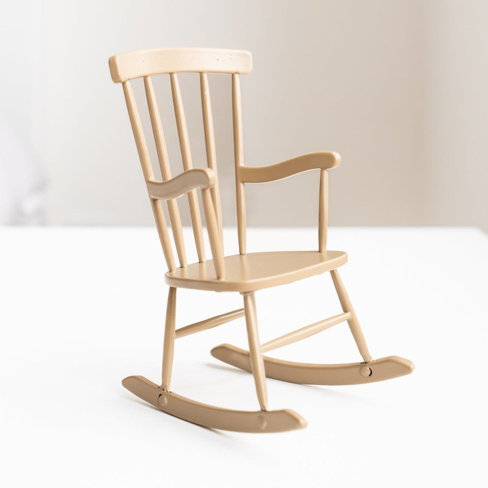 Kids wooden rocking top chair