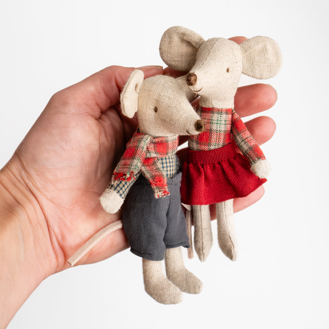 Maileg Little Brother and Sister Winter Twin Mice – My Sweet Muffin