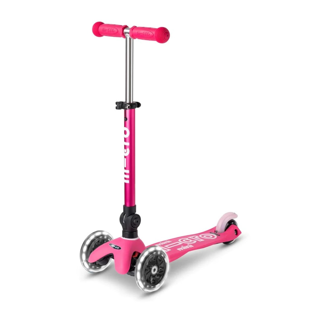 Kickboard micro mini deluxe foldable LED scooter – Dilly Dally Kids