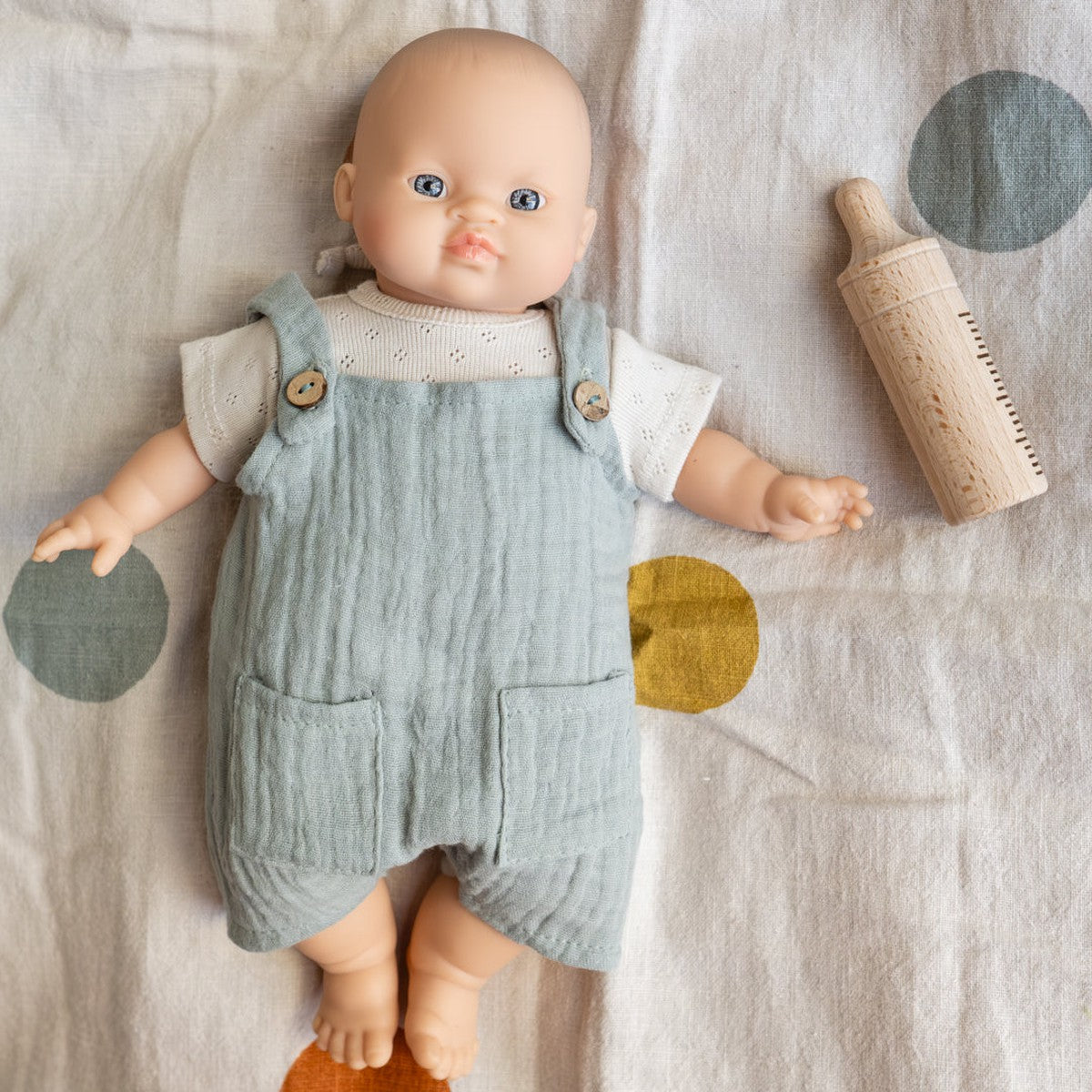 Wooden baby hot sale doll bottle