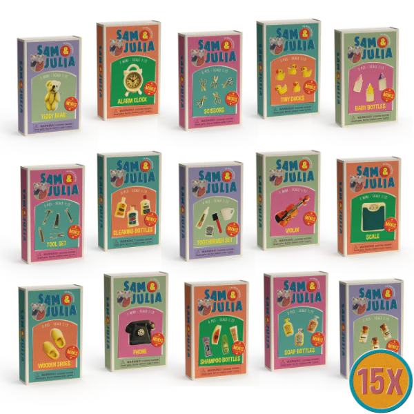 The Mouse Mansion Mini Matchboxes - household accessories – Dilly Dally ...