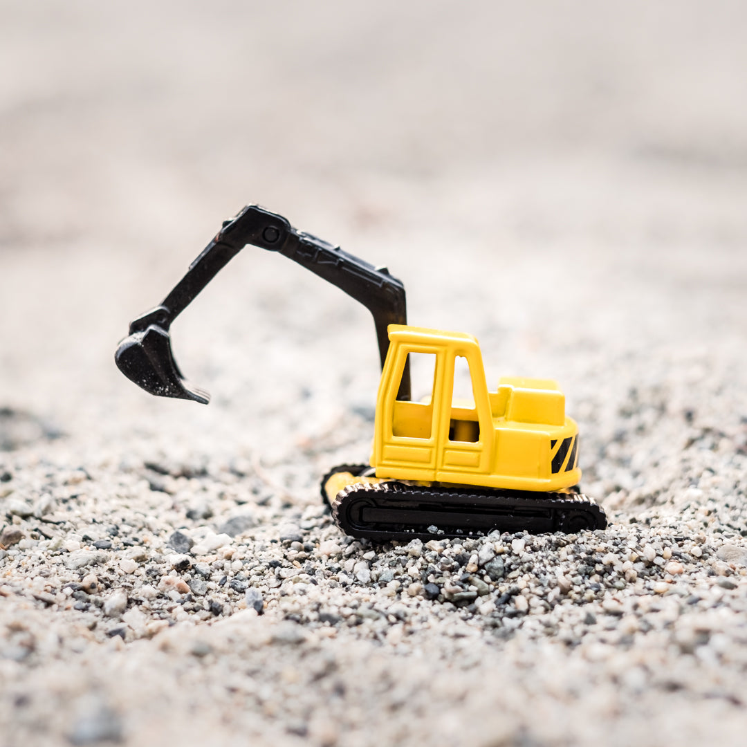 Excavator best sale toy video