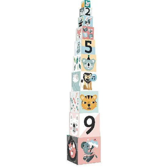 Vilac Michelle Carlslund - nesting cubes – Dilly Dally Kids