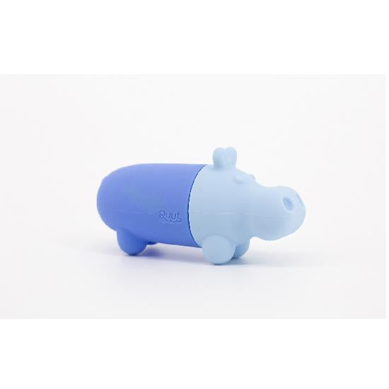 Blue hippo dog toy best sale