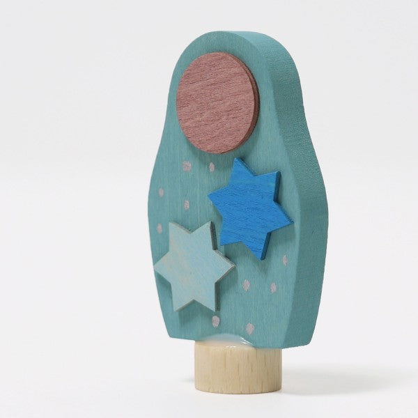 Grimm s birthday ring deco matryoshka blue