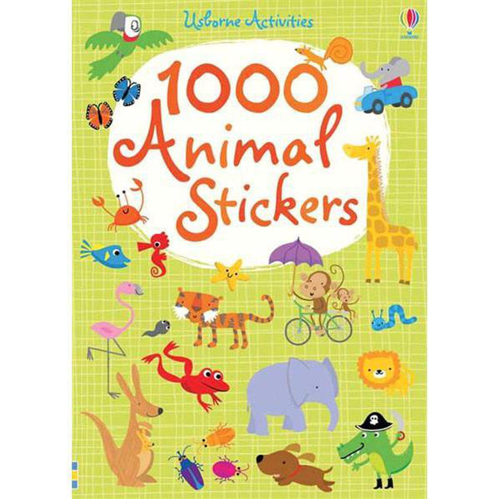 1000 animal stickers-arts & crafts-Harper Collins-Dilly Dally Kids