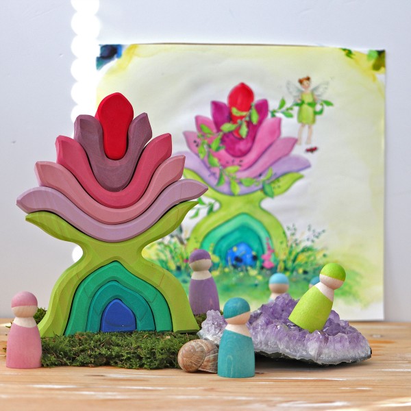 Grimms stacking flower on sale