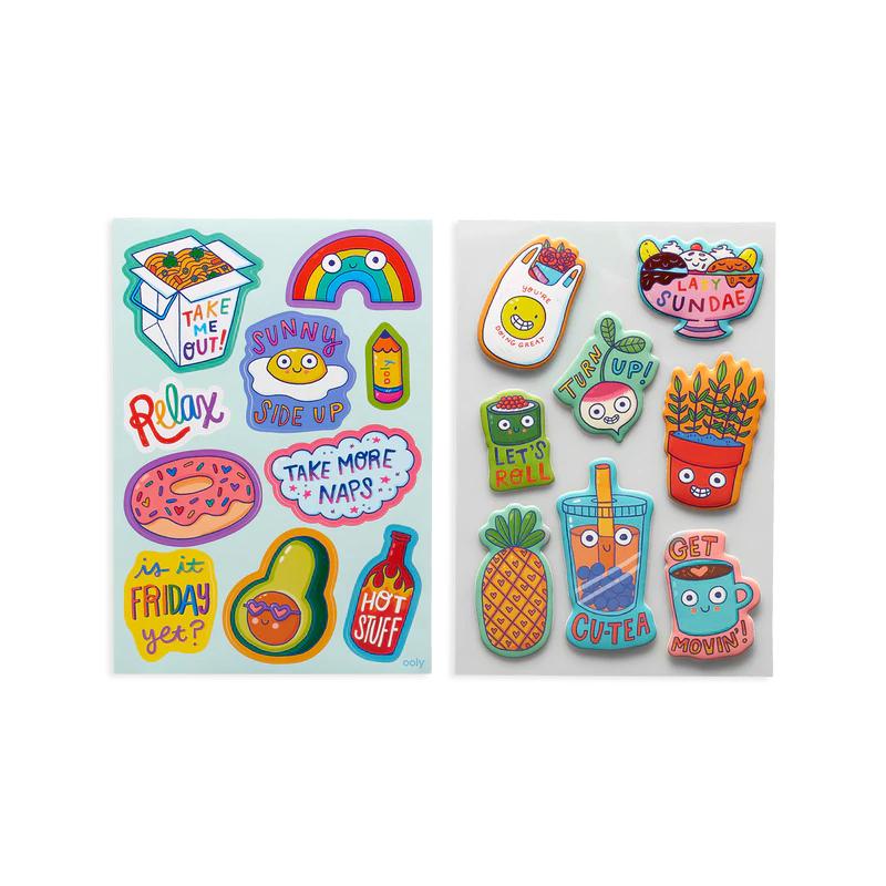 Ooly Itsy Bitsy Stickers - Fast Food