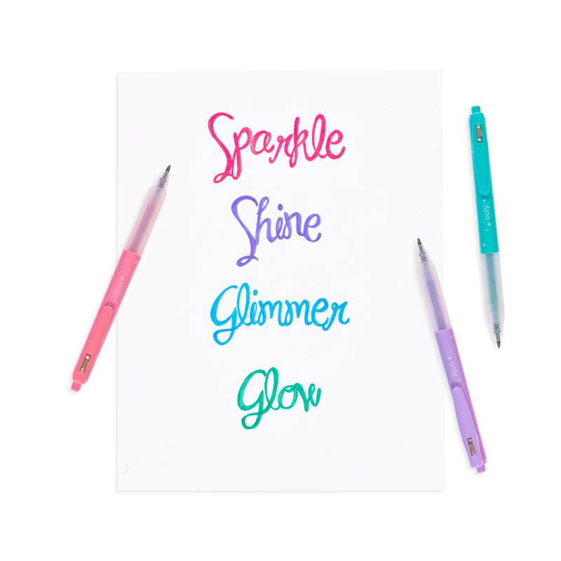 Ooly Radiant Writers Glitter Gel Pens