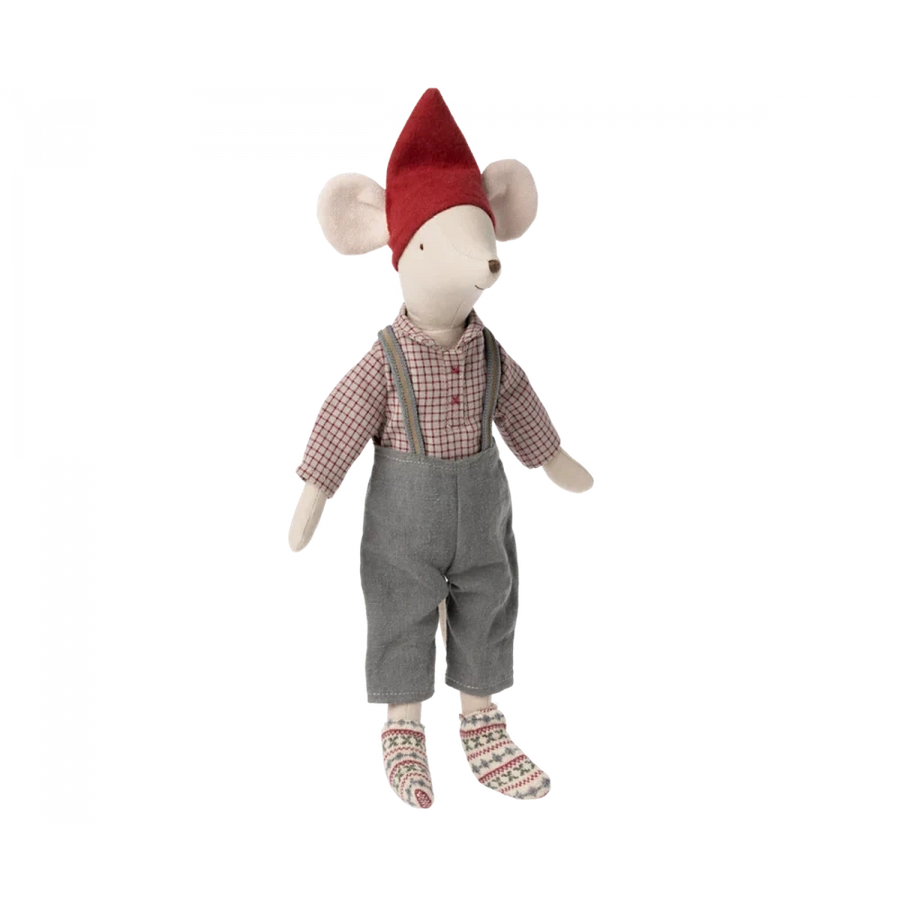 Maileg christmas boy mouse medium Dilly Dally Kids