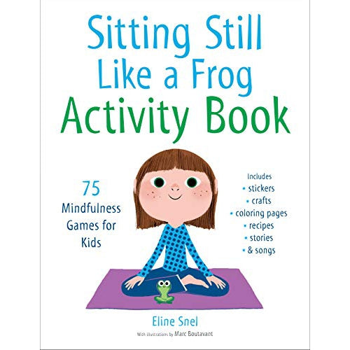 sitting still like a frog activity book
