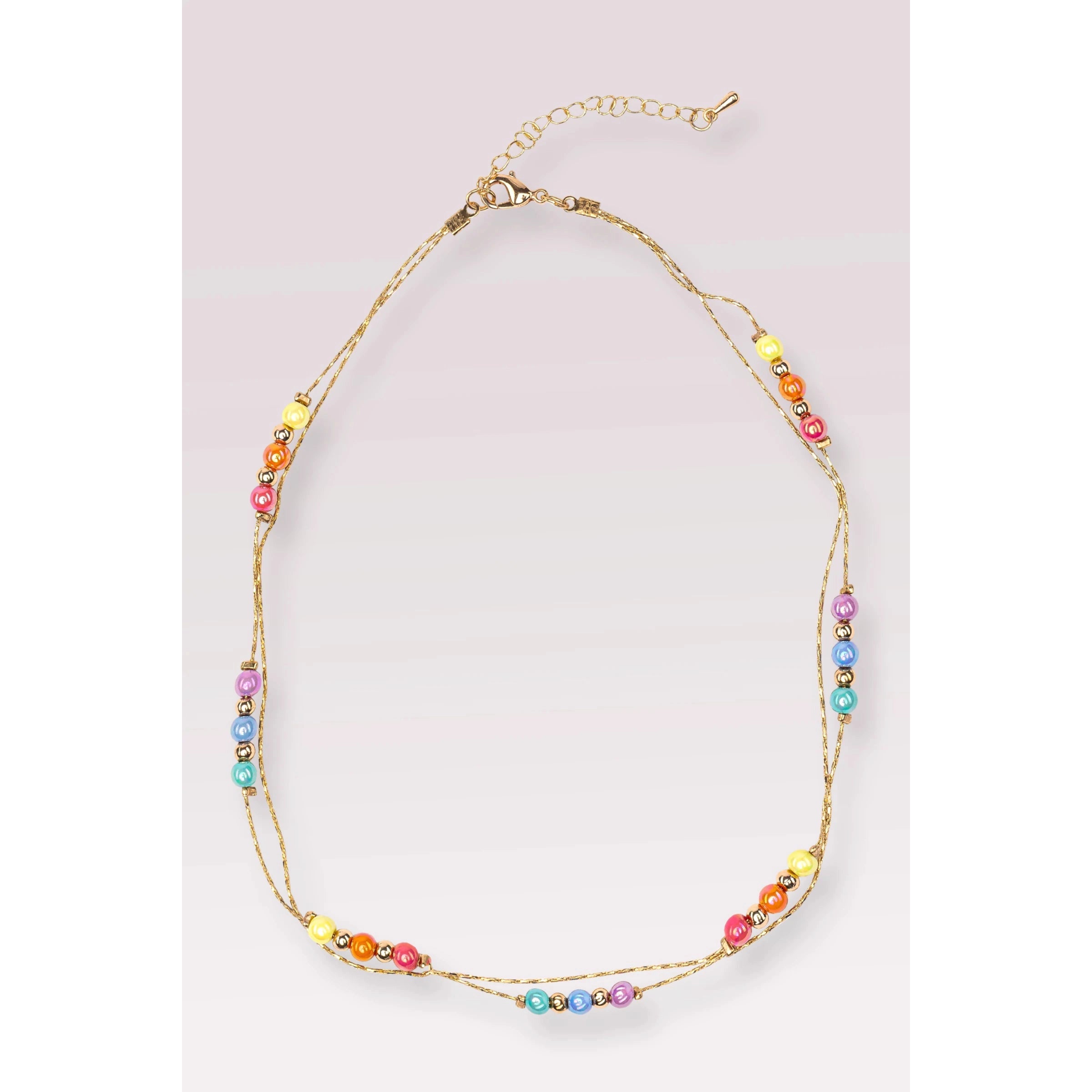 Great Pretenders Boutique Golden Rainbow Necklace