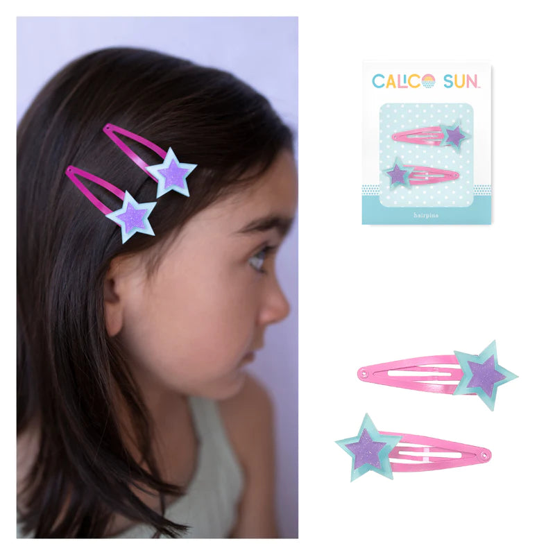 alexa hair clips - star – Dilly Dally Kids
