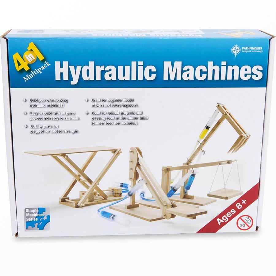 4 in 1 hydraulic machines kit-science & nature-Pathfinders-Dilly Dally Kids