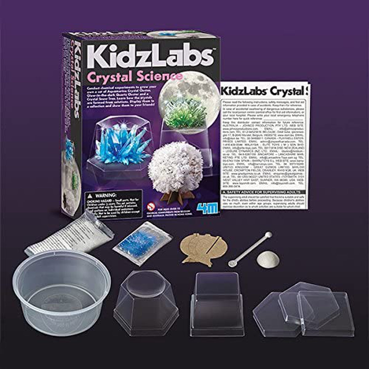 4M kidzlabs crystal science