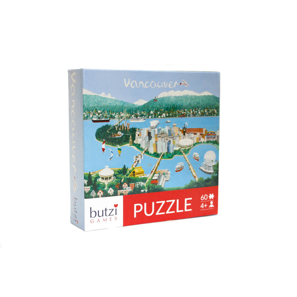 60 piece Vancouver puzzle-puzzles-Butzi-Dilly Dally Kids