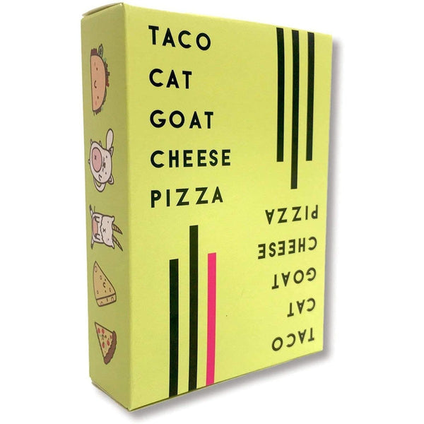 taco cat goat cheese pizza card game – Dilly Dally Kids
