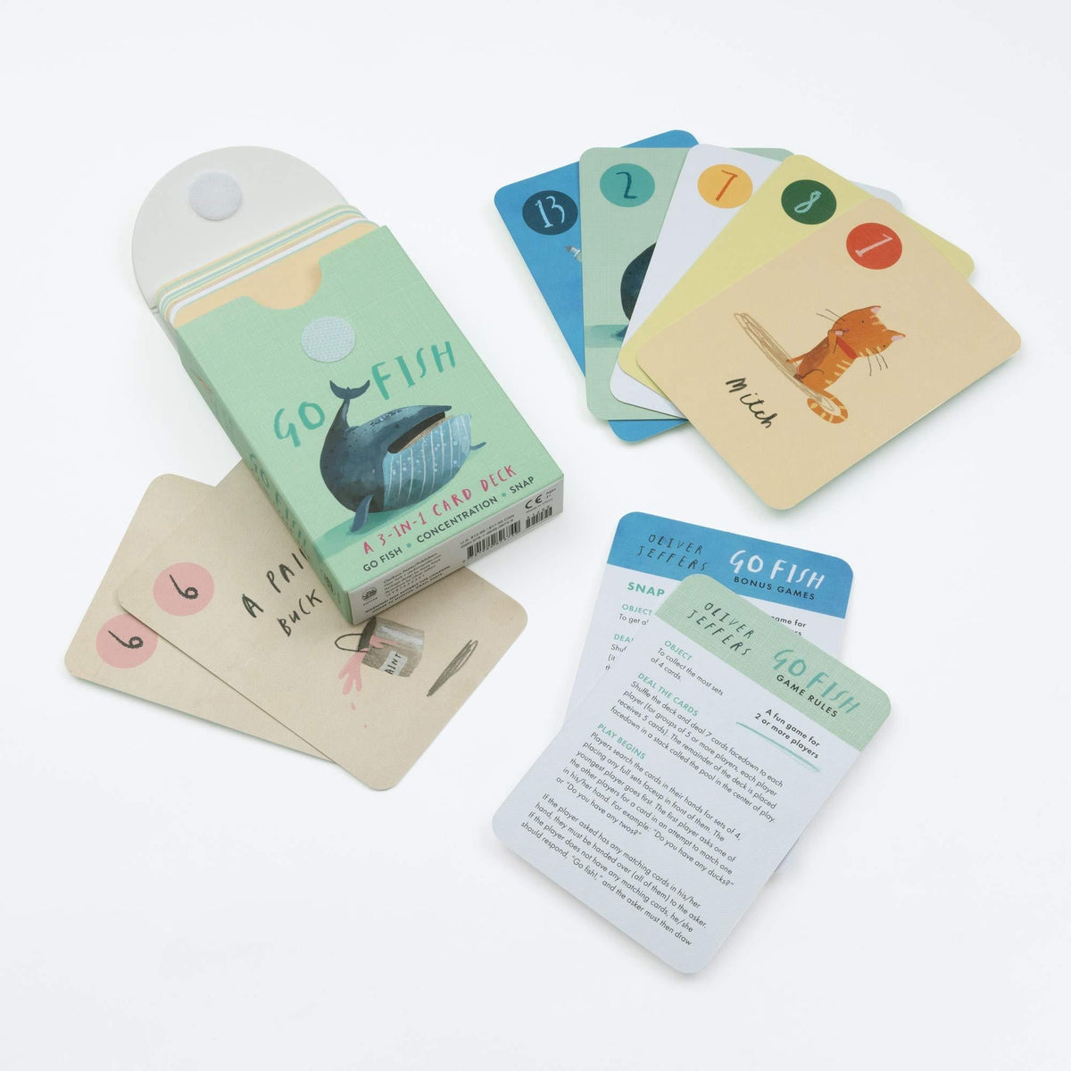 oliver jeffers go fish game – Dilly Dally Kids