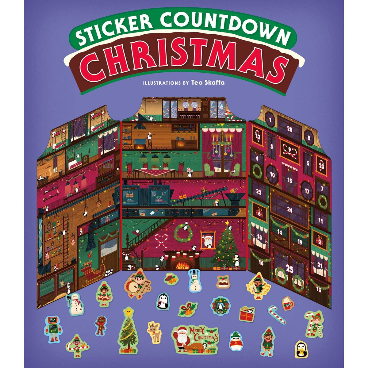 Countdon Sticker sticker countdown: Christmas – Dilly Dally Kids