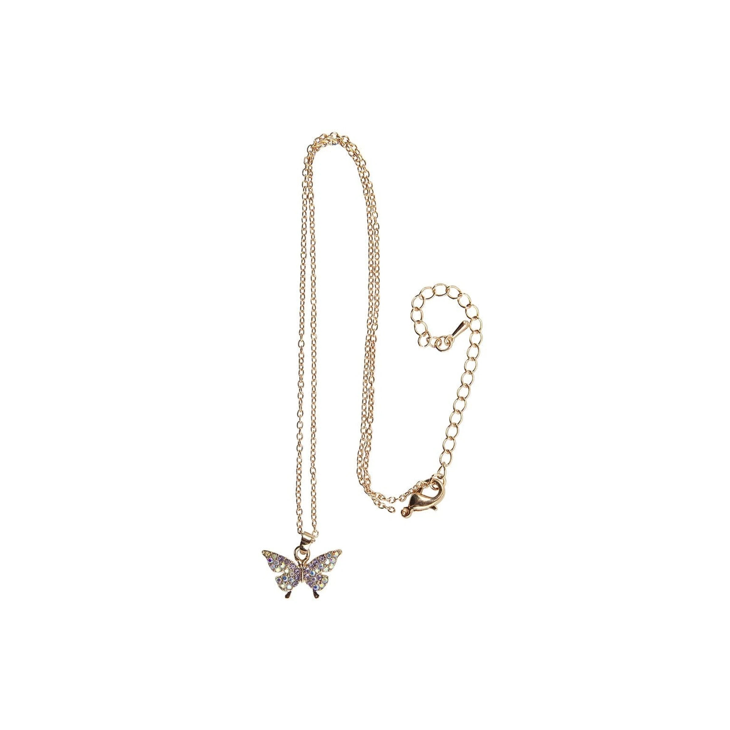 Kids butterfly necklace discount