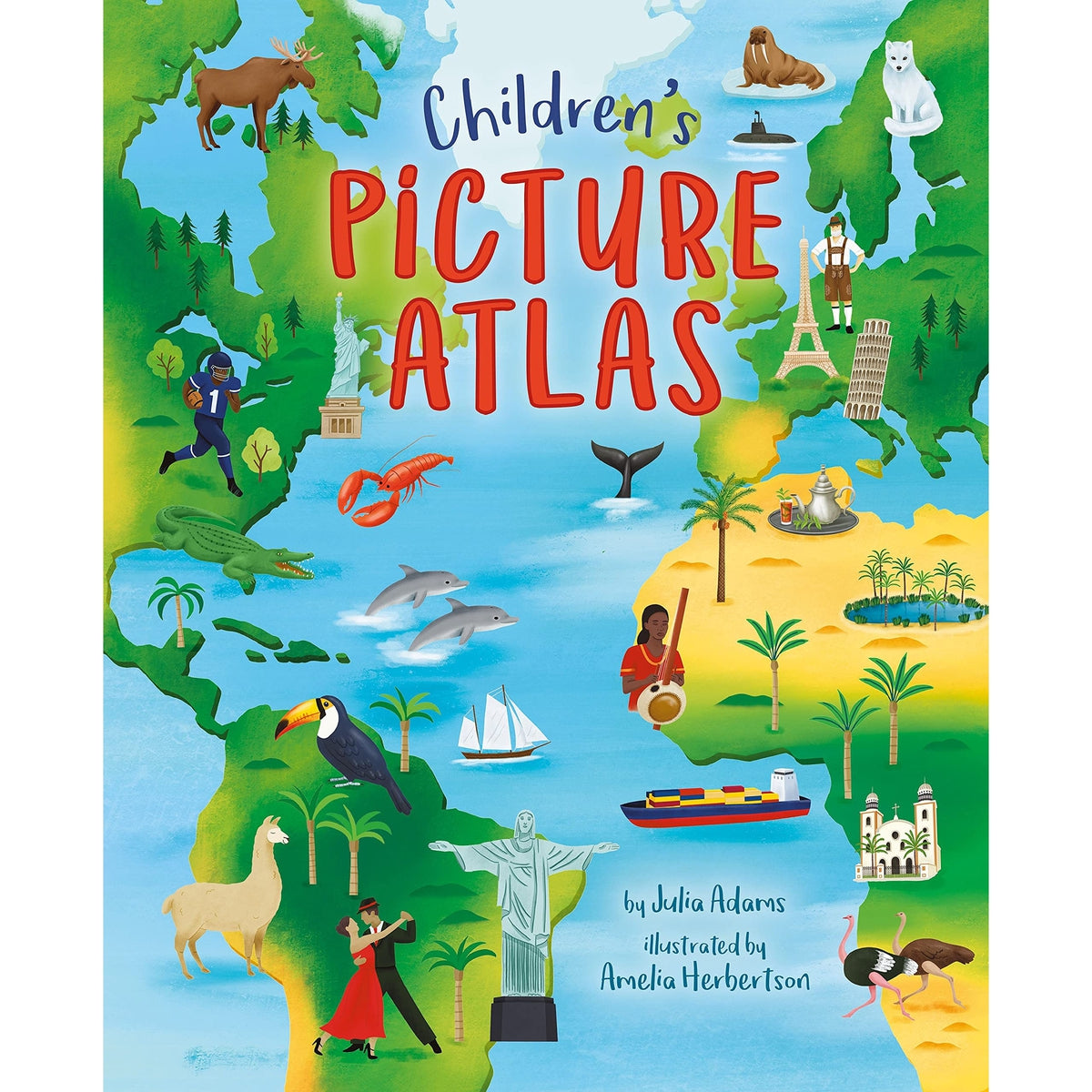 children's picture atlas – Dilly Dally Kids