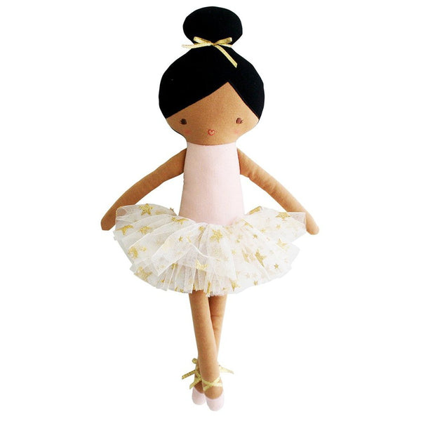Alimrose betty ballerina doll pale pink and ivory tutu – Dilly Dally Kids