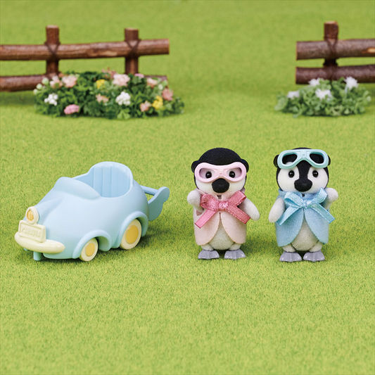Calico Critters penguin babies ride 'n play – Dilly Dally Kids