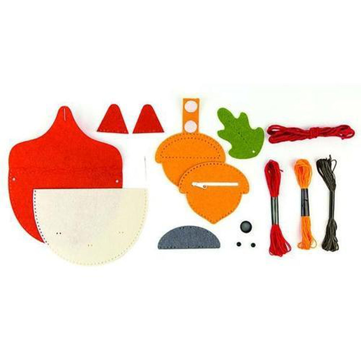 Petit Collage woodlands fox my felt bag set suitcase – Dilly Dally