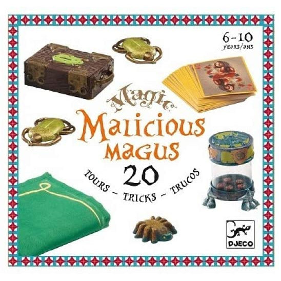 Djeco malicious magus Magic box of 20 tricks