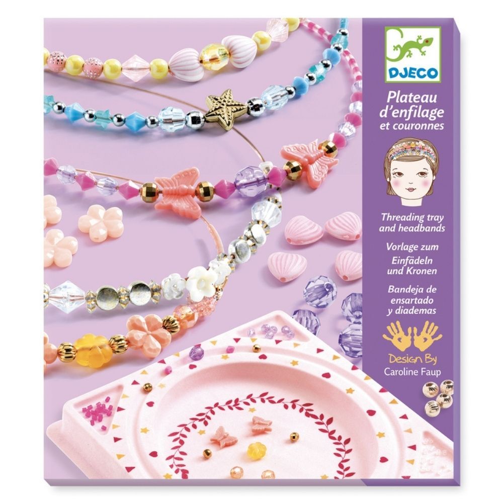 DJECO Beads & Jewelry - Rainbow Kumihimo Bracelet Making Kit