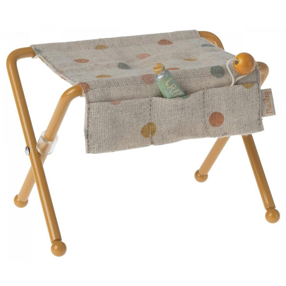 Maileg Nursery Table Baby Mouse Ocher