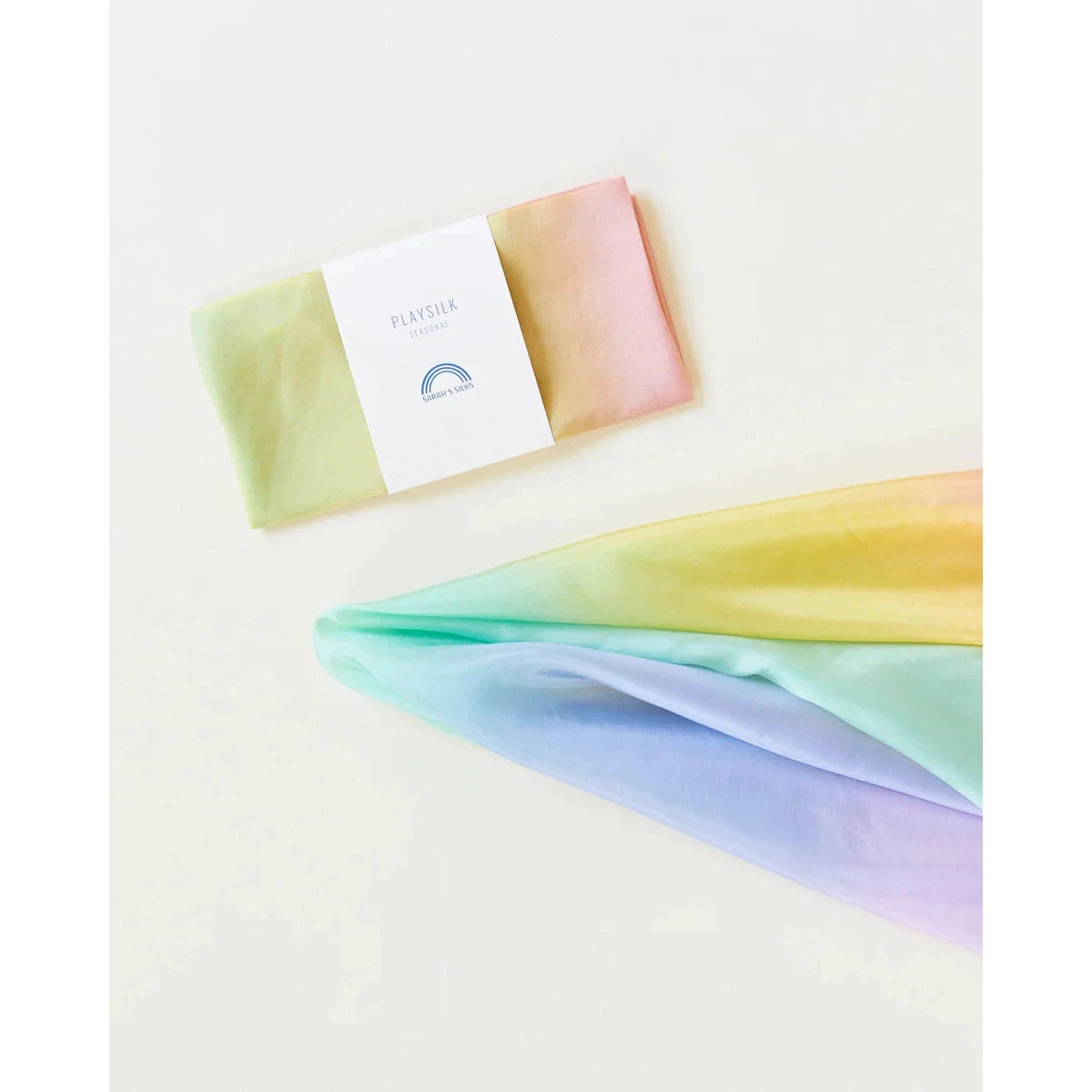 Sarah's Silks soft rainbow playsilk – Dilly Dally Kids