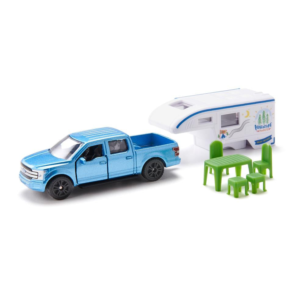 Toy truck best sale with camper