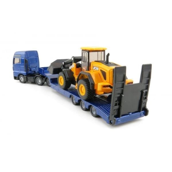 Siku Man LKW Truck with Low Loader JCB (1:87) – Dilly Dally Kids