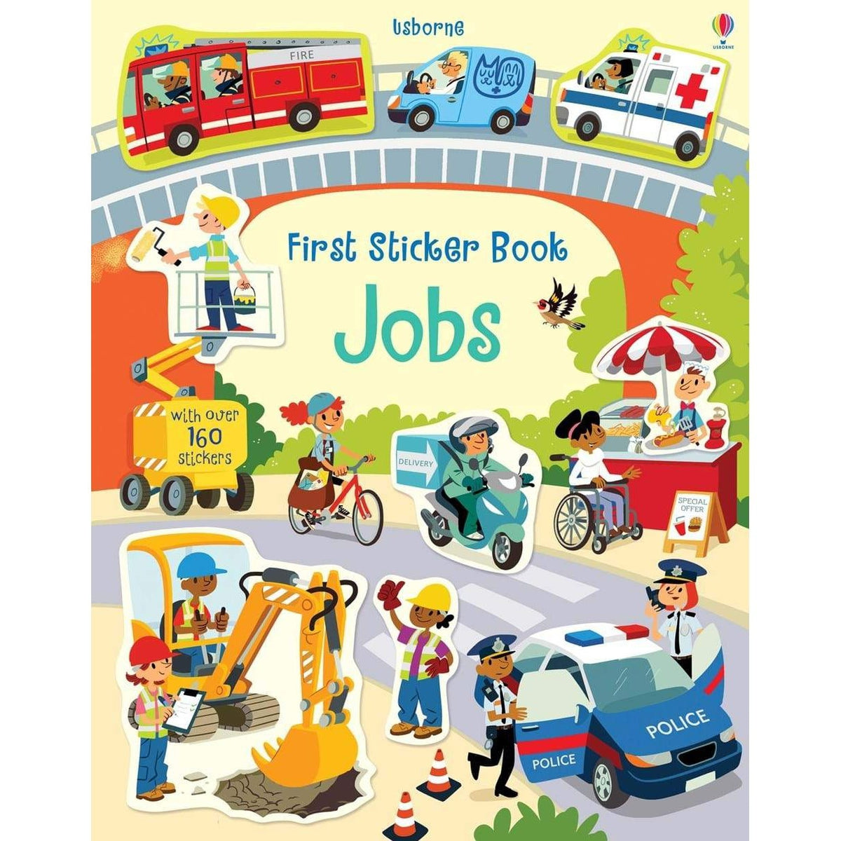 Usborne first sticker book jobs – Dilly Dally Kids