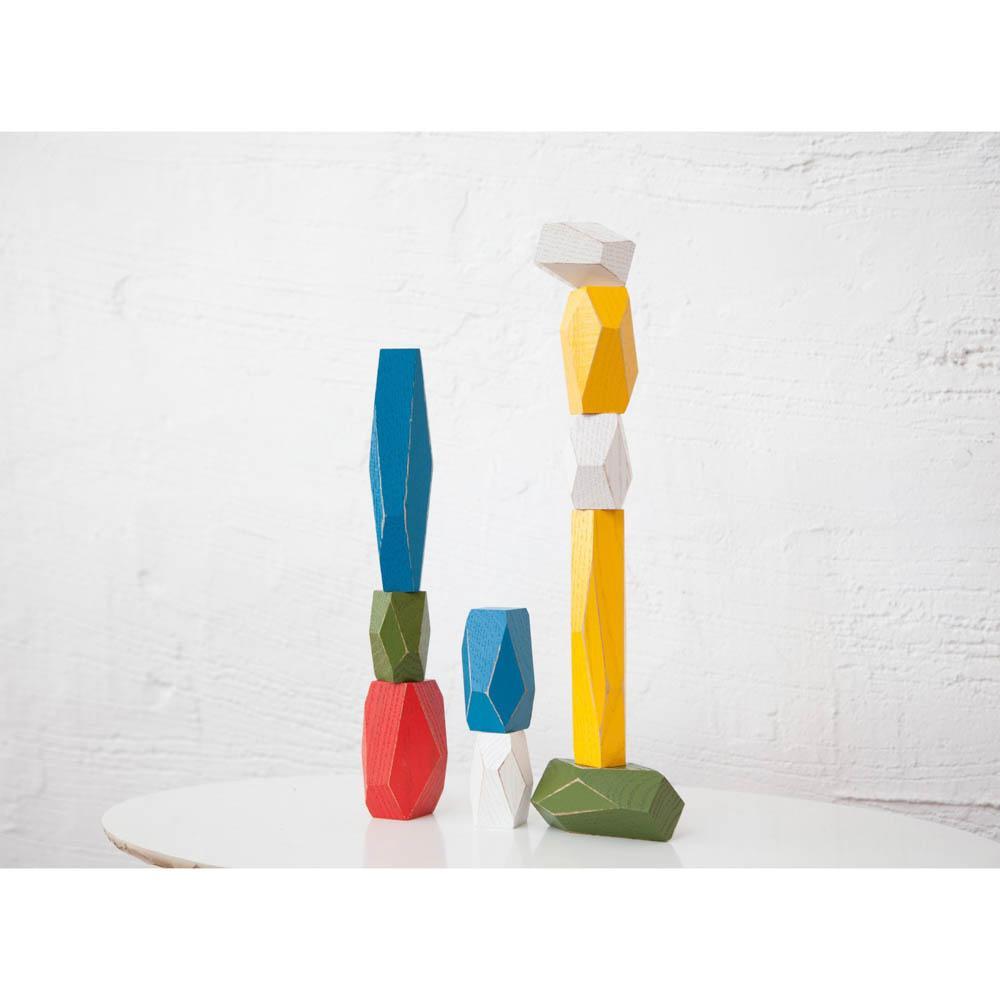 Areaware balancing blocks - multi colour – Dilly Dally Kids