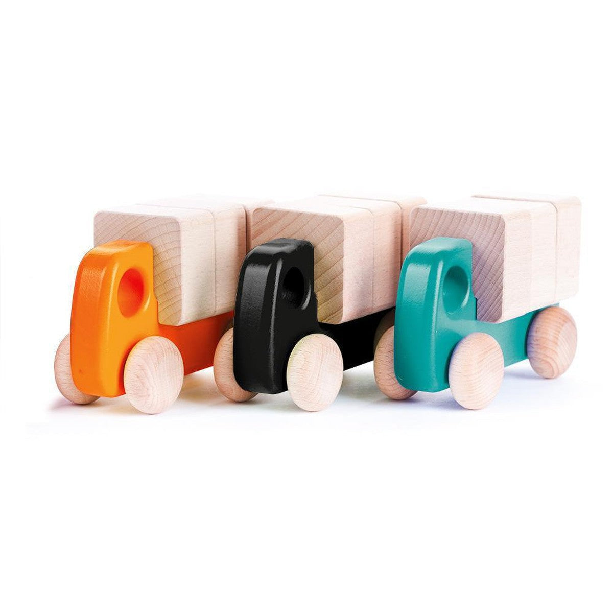 Bajo orange lorry with blocks Dilly Dally Kids