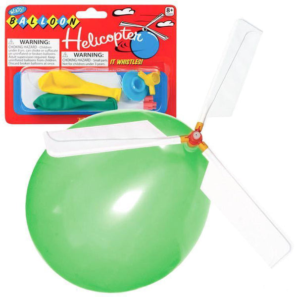 balloon powered helicopter – Dilly Dally Kids