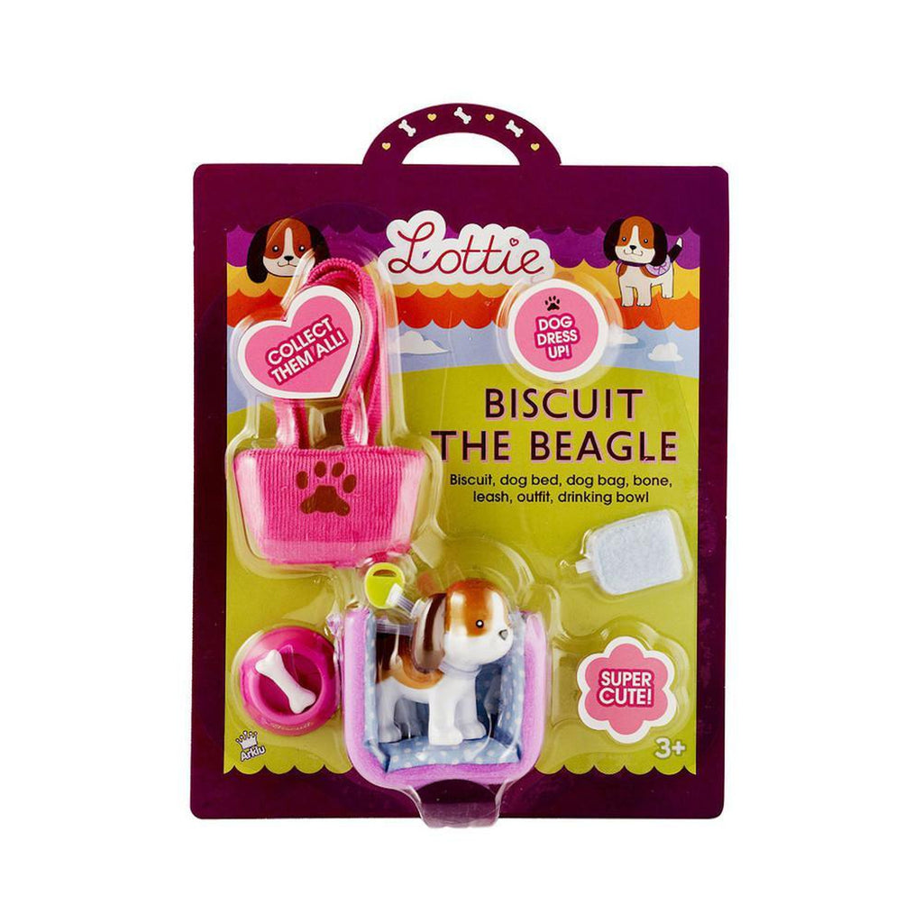 Biscuit the beagle Lottie doll set-dolls-Schylling-Dilly Dally Kids