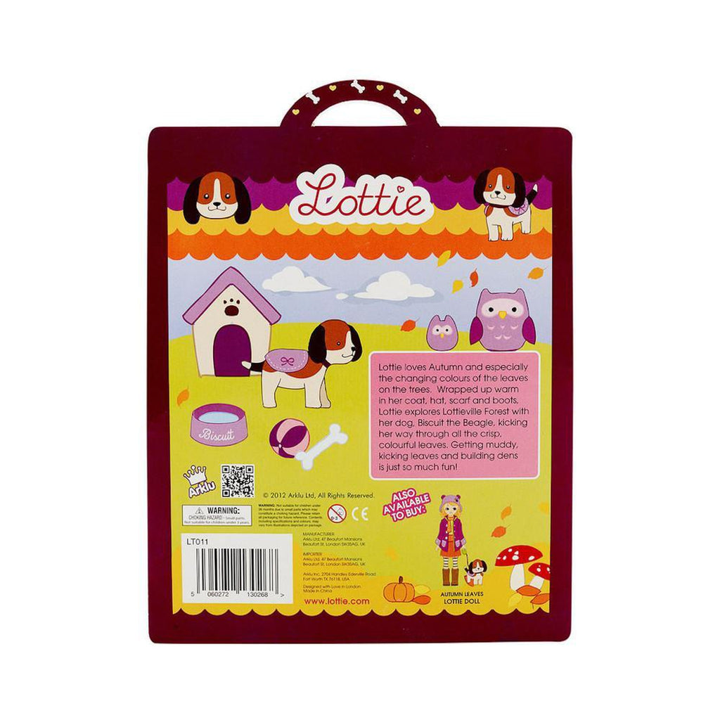 Biscuit the beagle Lottie doll set-dolls-Schylling-Dilly Dally Kids